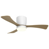 Ventilador de techo con luz AJP Kent LED negro 3 palas 3000-6000K Ø107cm 18W 11835 — vista 10