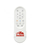 Ventilador de techo con luz AJP Kent LED negro madera oscura 3 palas 3000-6000K Ø107cm 18W 11837
