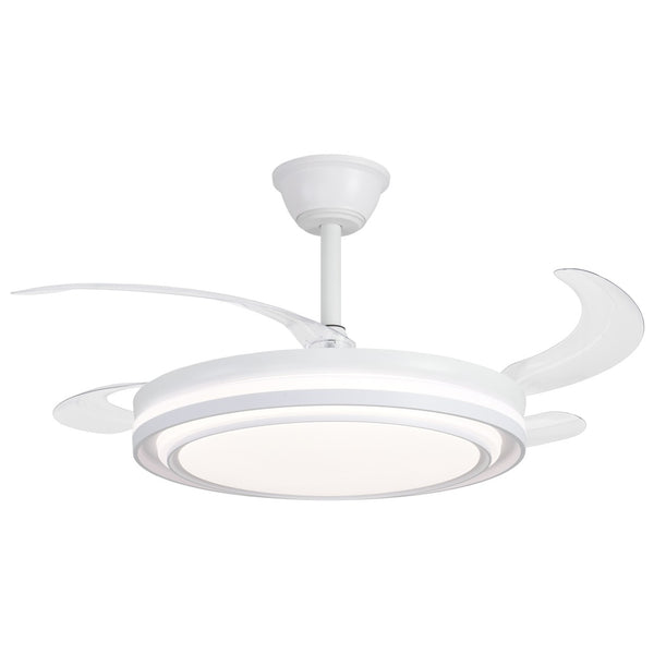 Ventiladores de techo blancos