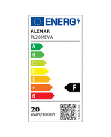 Ventilador de techo con luz AJP Madeira LED níquel madera clara 3 palas 3000-6500K Ø132cm 40W 16044