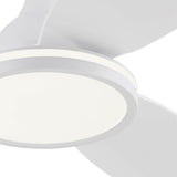 Ventilador de techo con luz AJP Mahon LED blanco 3 palas 2700-6500K Ø107cm 21W 11561 — vista 4