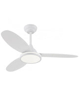 Ventilador de techo con luz AJP Mahon LED blanco 3 palas 2700-6500K Ø107cm 21W 11561