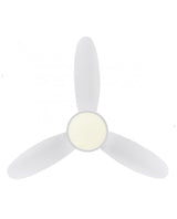 Ventilador de techo con luz AJP Mahon LED blanco 3 palas 2700-6500K Ø107cm 21W 11561