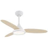 Ventilador de techo con luz AJP Mahon LED negro 3 palas Ø107cm 21W 11562 — vista 9