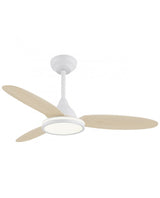 Ventilador de techo con luz AJP Mahon LED negro 3 palas Ø107cm 21W 11562