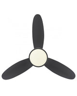 Ventilador de techo con luz AJP Mahon LED negro 3 palas Ø107cm 21W 11562