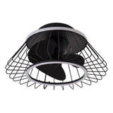 Ventilador de techo con luz AJP Malabo LED negro 2700-6500K Ø50cm 31W 11548 — vista 1
