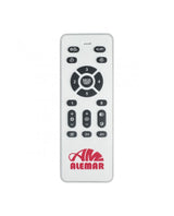 Ventilador de techo retráctil con luz AJP Mini Malta LED café 3 palas 3000-6500K Ø40cm 48W 16005