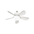 Ventilador de techo con luz AJP Tami LED blanco 5 palas 3000-6500K Ø42cm 12W 11819 — vista 1