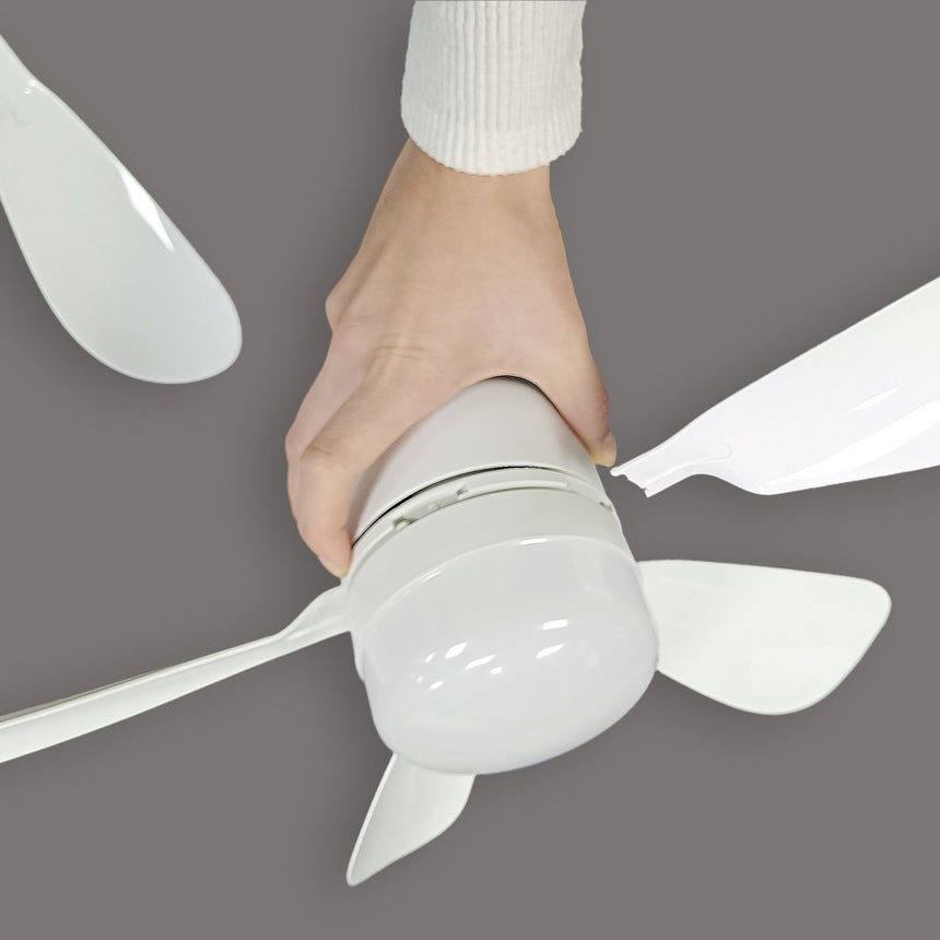 Ventilador de techo con luz AJP Tami LED blanco 5 palas 3000-6500K Ø42cm 12W 11819 — vista 4