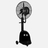 Ventilador de pie industrial Fabrilamp Napoleon negro 3 palas Ø55cm — vista 2