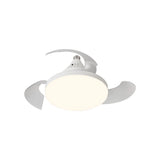 Ventilador de techo con luz AJP Nino LED blanco 4 palas 3000-6500K Ø40cm 10W 16010 — vista 1