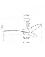 Ventilador Papua 3 palas blacoAJP 16045