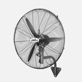 Ventilador de pared industrial Fabrilamp Borrasca negro 3 palas Ø56cm — vista 2