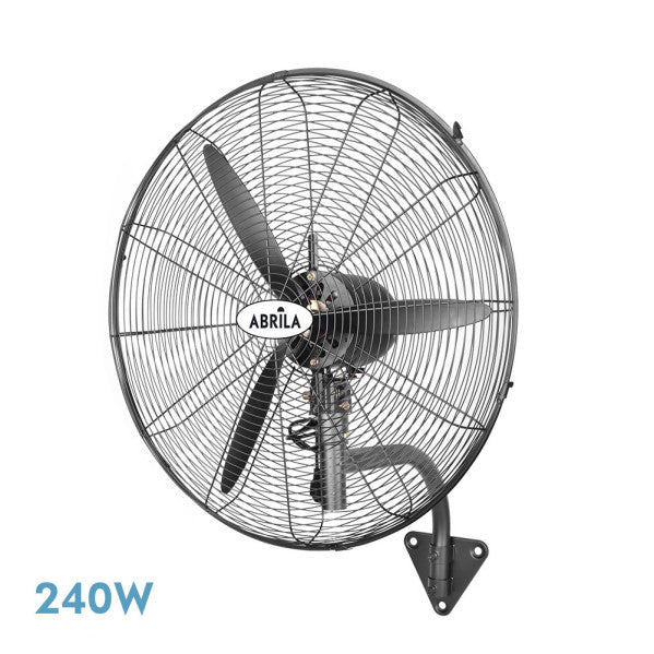 Ventilador industrial Fabrilamp Borrasca negro 3 palas Ø71cm 239361109