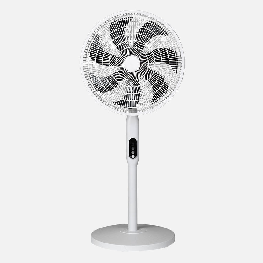 Ventilador de pie Fabrilamp Mixin blanco 7 palas Ø45cm — vista 3