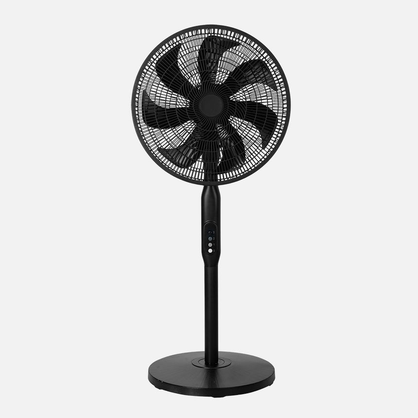 Ventilador de pie Fabrilamp Mixin negro 7 palas Ø45cm — vista 3