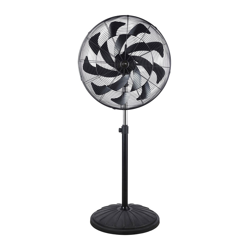 Ventilador de pie industrial Fabrilamp Centurion negro 16 palas Ø65cm — vista 1