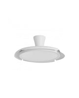 Ventilador de techo retráctil con luz AJP Qatar LED blanco 3 palas 3000-6500K Ø50cm 36W 16015