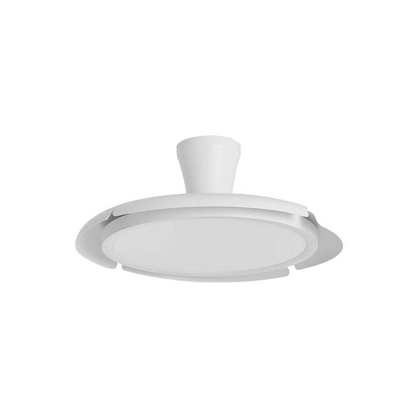 Ventilador de techo retráctil con luz AJP Qatar LED blanco 3 palas 3000-6500K Ø50cm 36W 16015 — vista 4