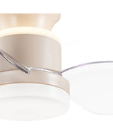 Ventilador de techo con luz AJP Salento LED arena 3 palas 3000-6500K Ø50cm 18W 11567