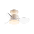 Ventilador de techo con luz AJP Salento LED arena 3 palas 3000-6500K Ø50cm 18W 11567 — vista 1