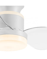 Ventilador de techo con luz AJP Salento LED blanco 3 palas 3000-6500K Ø50cm 18W 11565