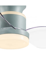 Ventilador de techo con luz AJP Salento LED verde 3 palas 3000-6500K Ø50cm 18W 11566