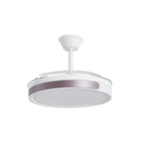 Ventilador de techo retráctil con luz AJP Samaná LED café 3 palas 3000-6500K Ø50cm 68W 16012 — vista 4