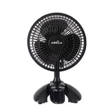 Ventilador de sobremesa Fabrilamp Nervion negro 3 palas Ø20cm 238171009