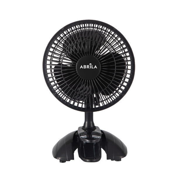 Ventilador de sobremesa Fabrilamp Nervion negro 3 palas Ø20cm 238171009