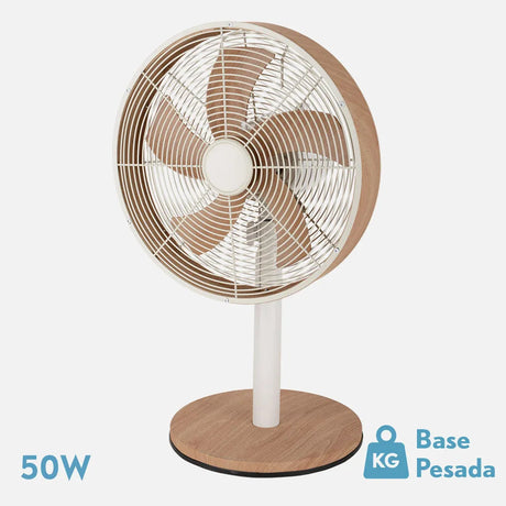 Fabrilamp VENT.SOBREM.ALCAÑIZ BL/HAYA 45W 3V EUR210571068