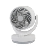 Ventilador de sobremesa Fabrilamp Lagos blanco gris 3 palas 238571028