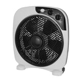 Ventilador de sobremesa Fabrilamp Borja blanco negro 5 palas — vista 3
