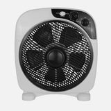 Ventilador de sobremesa Fabrilamp Borja blanco negro 5 palas — vista 2
