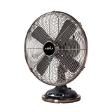 Ventilador de sobremesa Fabrilamp Capitolio negro cobre 4 palas Ø35cm — vista 1