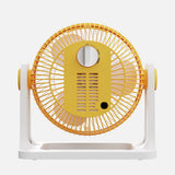 Ventilador de sobremesa Fabrilamp Funchal amarillo 3 palas Ø21cm — vista 4