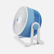 Ventilador de sobremesa Fabrilamp Funchal azul 3 palas Ø21cm — vista 1