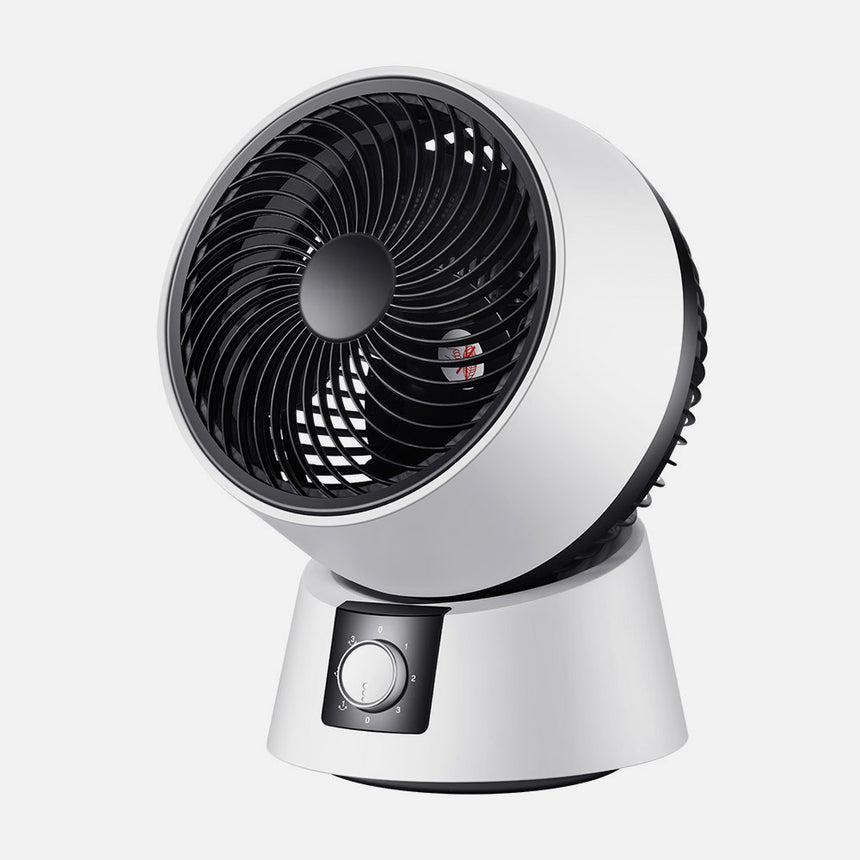 Ventilador de sobremesa Fabrilamp Gavilan blanco negro 3 palas — vista 2
