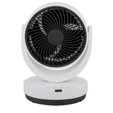 Ventilador de sobremesa Fabrilamp Loira blanco negro 3 palas — vista 3
