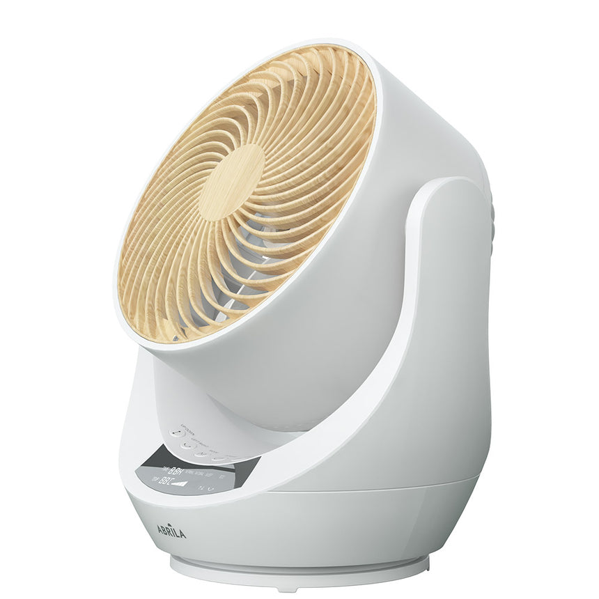 Ventilador de sobremesa Fabrilamp Navia blanco haya 3 palas — vista 1