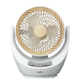 Ventilador de sobremesa Fabrilamp Navia blanco haya 3 palas — vista 3