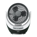 Ventilador de sobremesa Fabrilamp Navia negro blanco 3 palas — vista 3