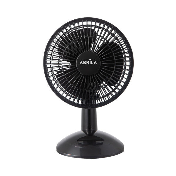 Ventilador de sobremesa Fabrilamp Pizarro negro 3 palas Ø20cm 238071009
