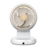 Ventilador de sobremesa Fabrilamp Urbel blanco haya 3 palas Ø24cm — vista 3