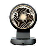 Ventilador de sobremesa Fabrilamp Urbel negro haya 3 palas Ø24cm — vista 2