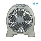 Ventilador de sobremesa Fabrilamp Urgel gris 5 palas Ø15cm 211271028