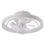 AJP Tom Ventilador Plafón blanco 48cm 7 palas LED 35W 11543