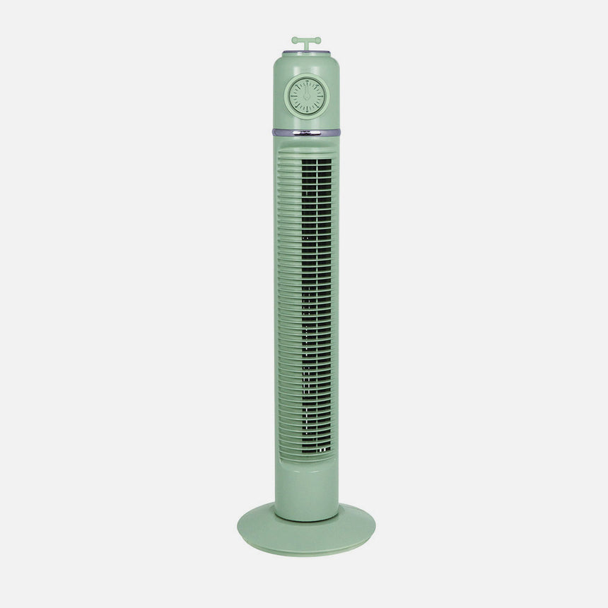 Ventilador de sobremesa Fabrilamp Huracan verde Ø22cm — vista 2