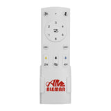 Ventilador de techo con luz AJP Valcano LED negro 3 palas 3000-6500K Ø106cm 20W 11541 — vista 7